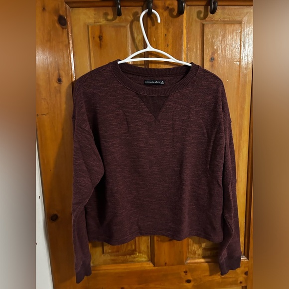 A&F crew neck Heather purple - Picture 2 of 2